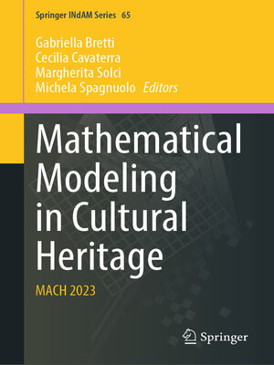 cover image of Mathematical Modeling in Cultural Heritage